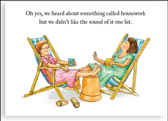 Housework, Greetings Card