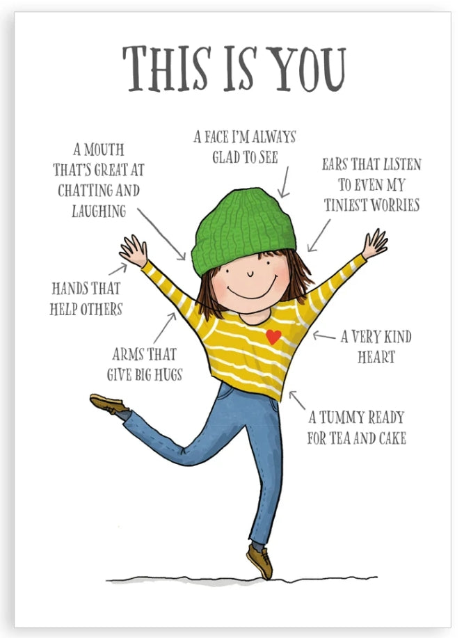 This is You Woman, Greetings Card