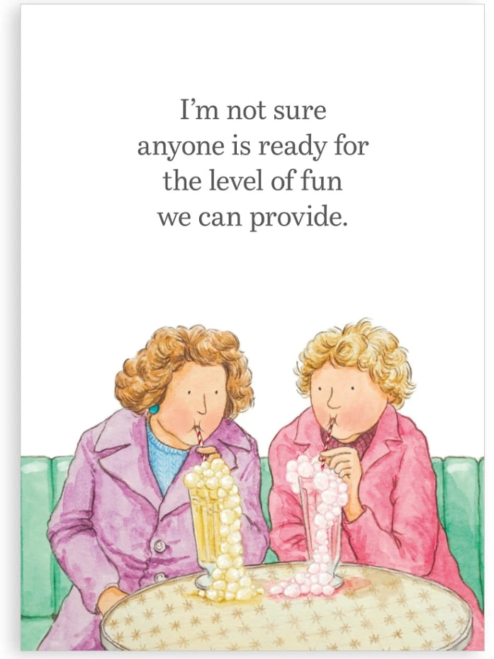 The Fun we can Provide, Greetings Card