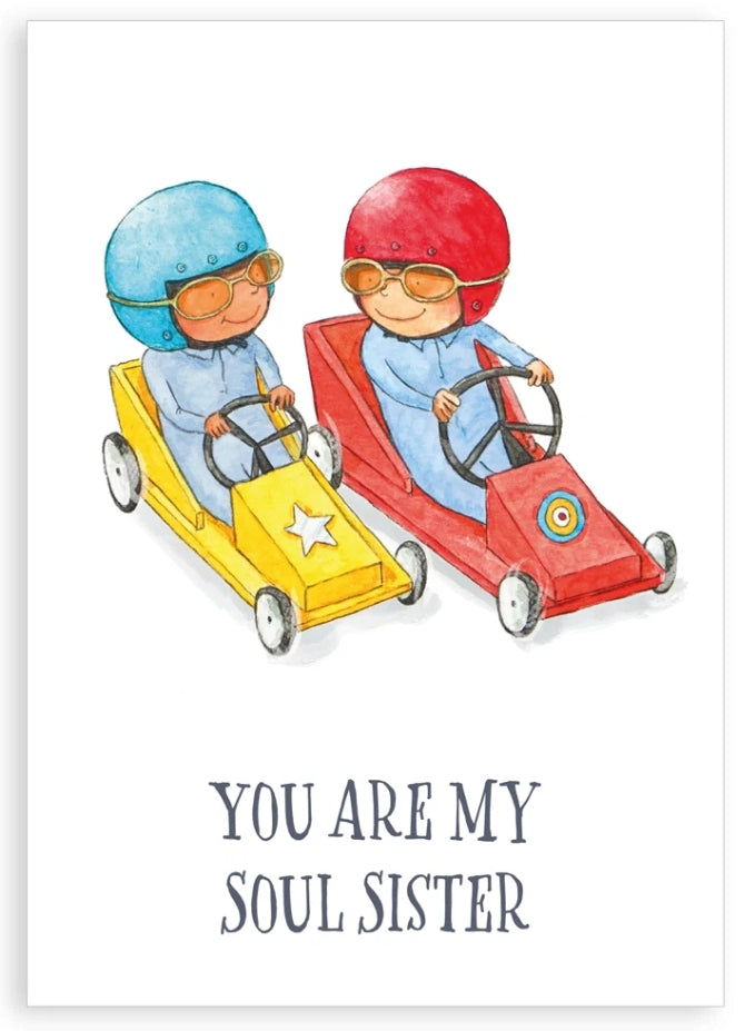 Soul Sisters, Greetings Card