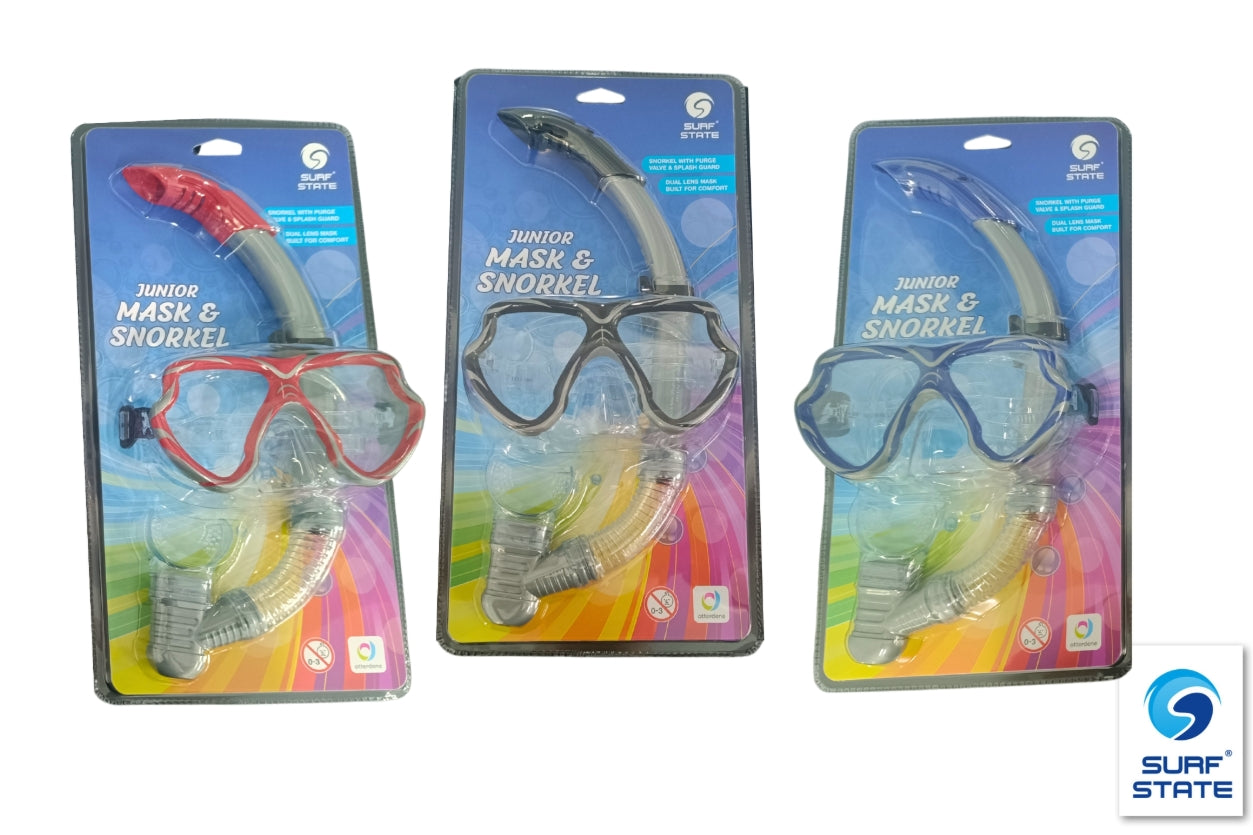Surf State Mask & Snorkel Set Junior