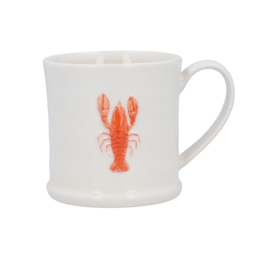 Mini Stoneware Lobster Mug