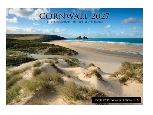 Cornwall Photographic A4 Calendar, 2027