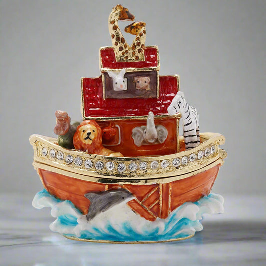 Noah’s Ark Treasured Trinket Box