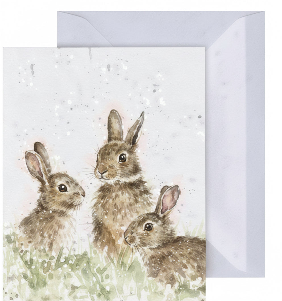 'Born Free' Miniature Greetings Card