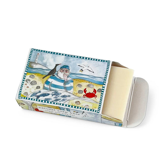Coastal Range - 100g Natural Soap - Fisherman, Sea Salt