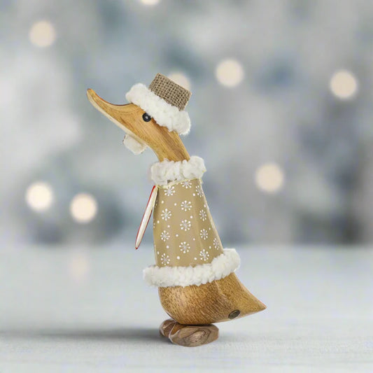 DCUK Gilded Caramel Christmas Duckling