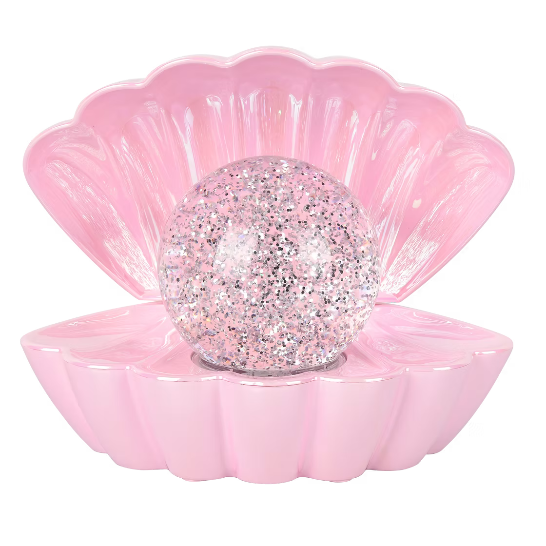 Colour Changing Mood Lamp Clam Shell - Pink Pearl