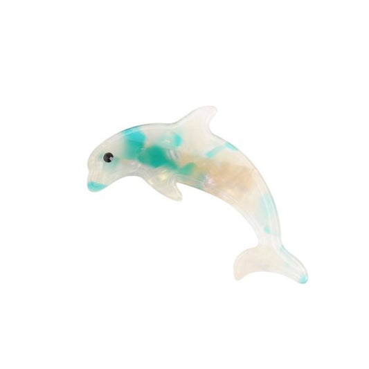 Dolphin Hair Claw Clip, Blue