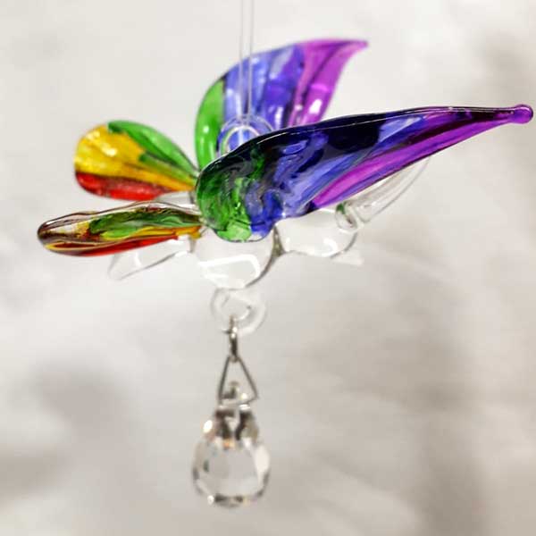 Fantasy Glass Butterfly, Rainbow
