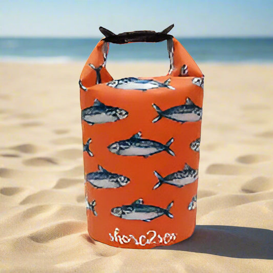 Fish Dry Bag, Adjustable Straps, 5 Ltr