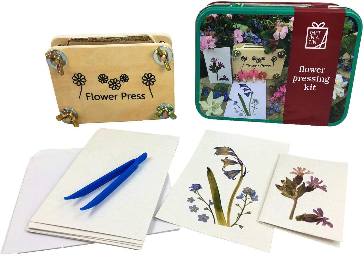 Apples to Pears, Gift in a Tin - Make your own Flower Pressing Kit
