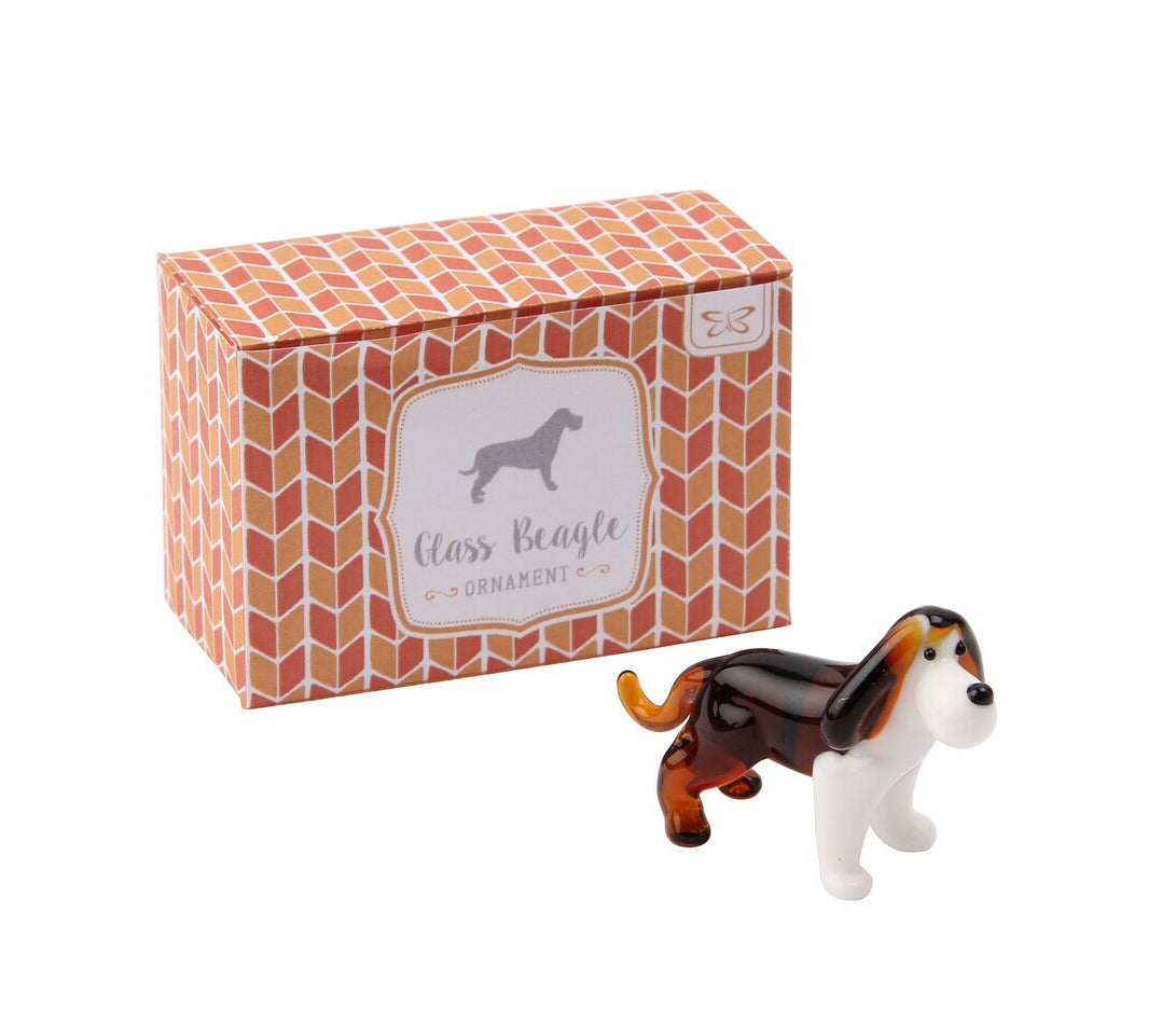 Glass Beagle Dog