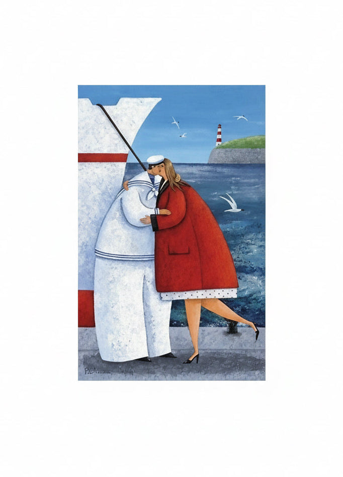 Peter Adderley 'Hello Sailor' Greetings Card