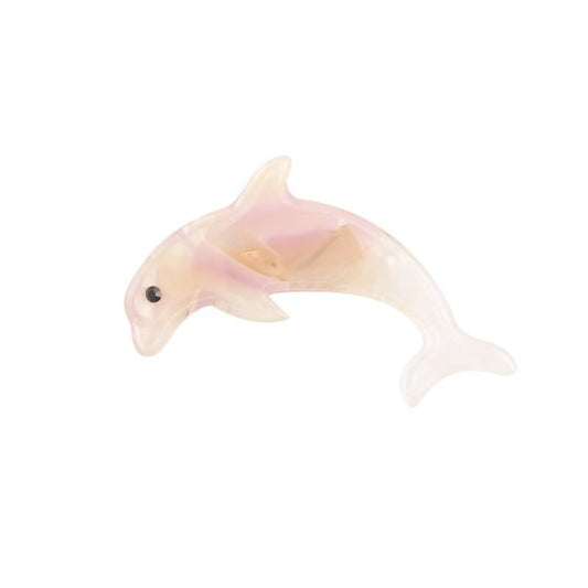 Dolphin Hair Claw Clip, Pink