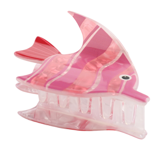 Fish Hair Claw Clip, Pink