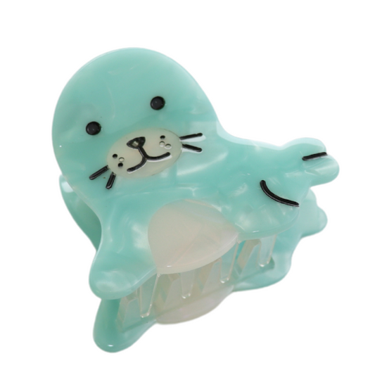 Seal Hair Claw Clip