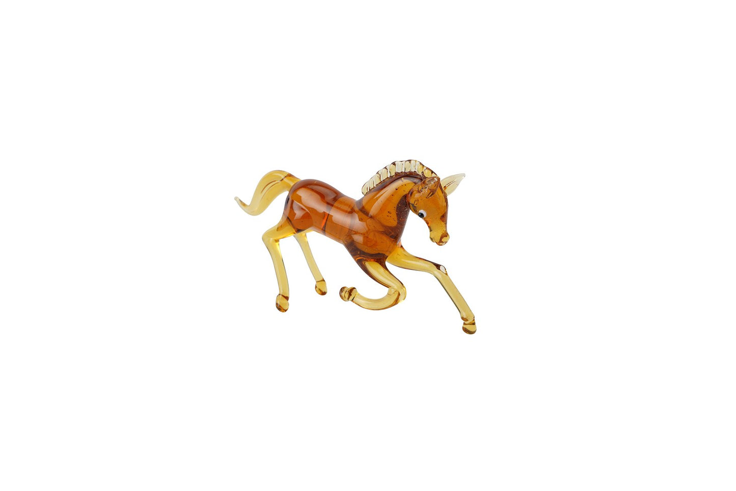 Glass Horse Figurine