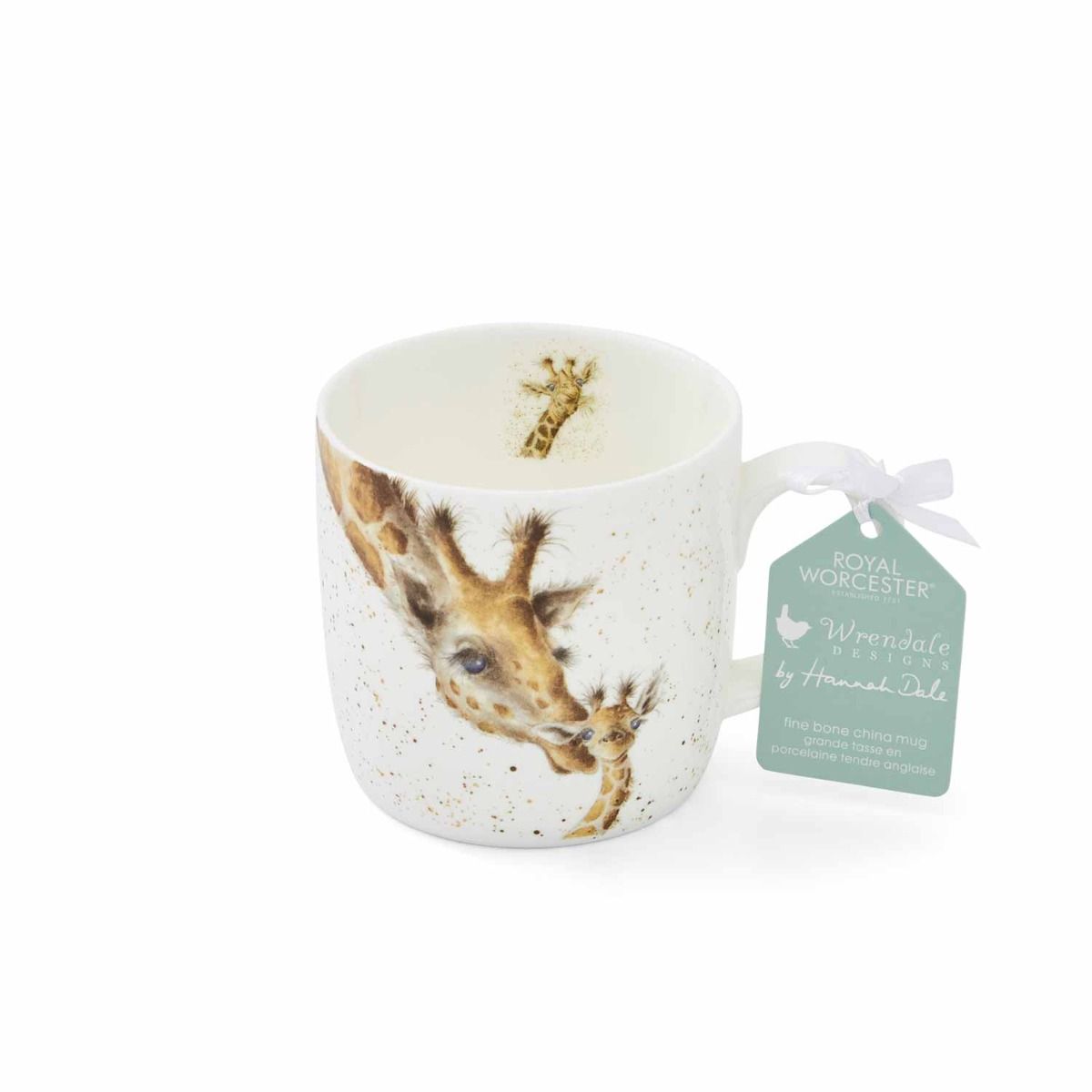 Royal Worcester, Wrendale, ‘First Kiss’ Giraffe Mug
