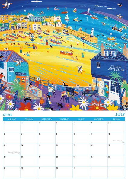 John Dyer 2026 Calendar