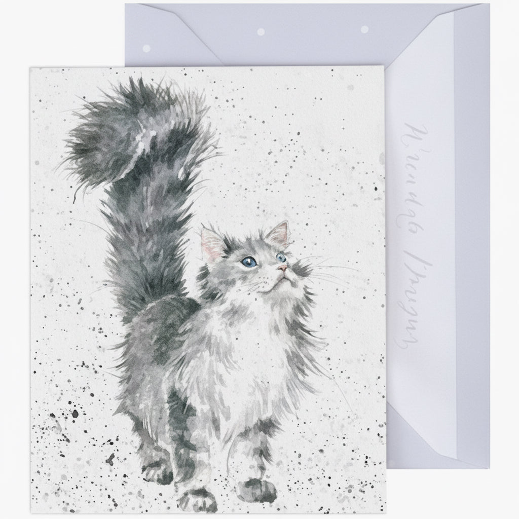 'Lady of the House' Miniature Greetings Card
