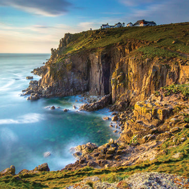 'Land's End' Greetings Card