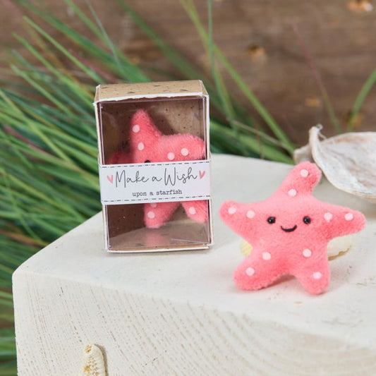 Handmade Felt Keepsake, Tiny World Starfish, Boxed