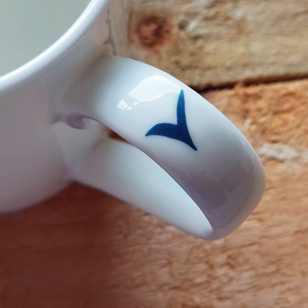 'Life's a Beach' Fine Bone China Mug