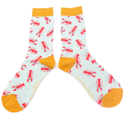 Lobster Socks, Size 4-7, (Euro 37-42)