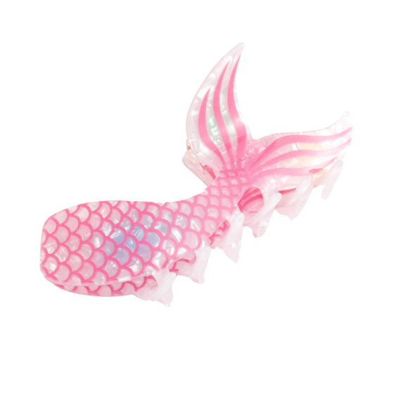 Mermaid Tail Hair Claw Clip, Various Colours