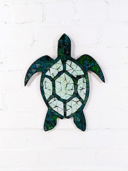 Mosaic Turtle, Wall Hanging 37 x 30cm
