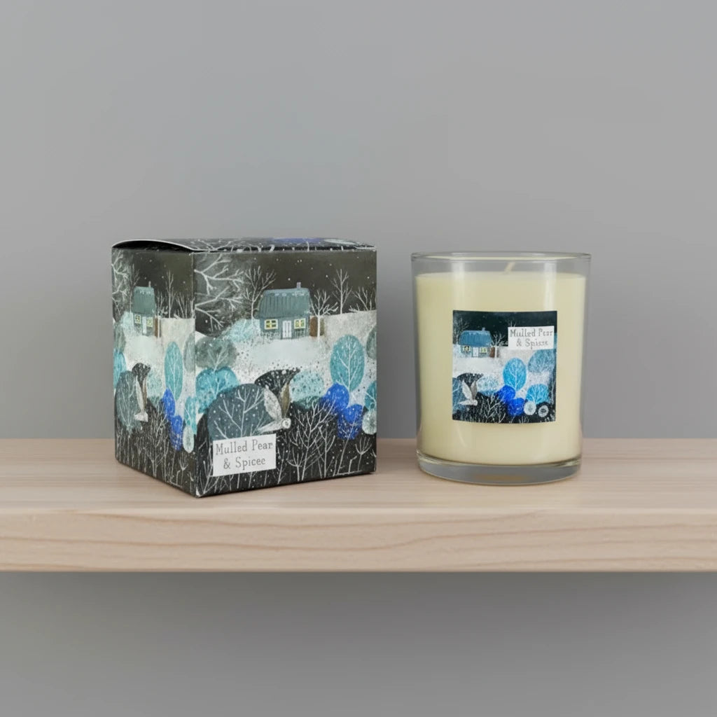 Mulled Pear & Spice Scented Candle, 20cl