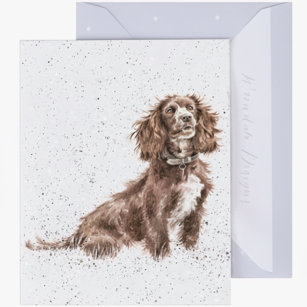 'Obedience' Miniature Greetings Card