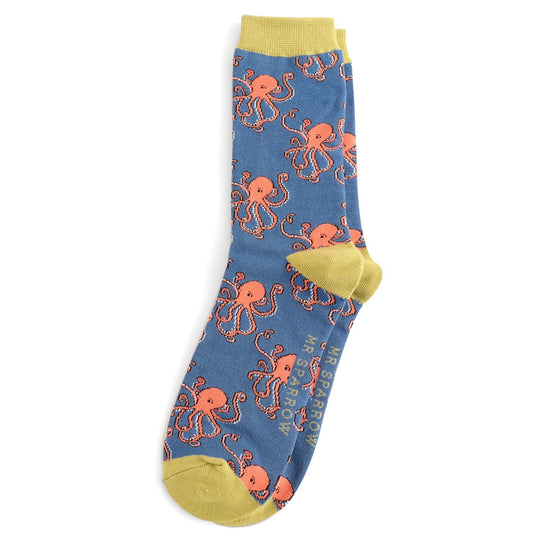 Octopus Socks, Size 7-11, (Euro 42-46)