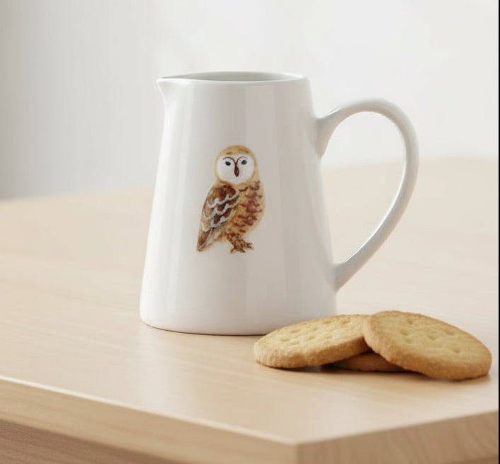 Mini Barn Owl Jug