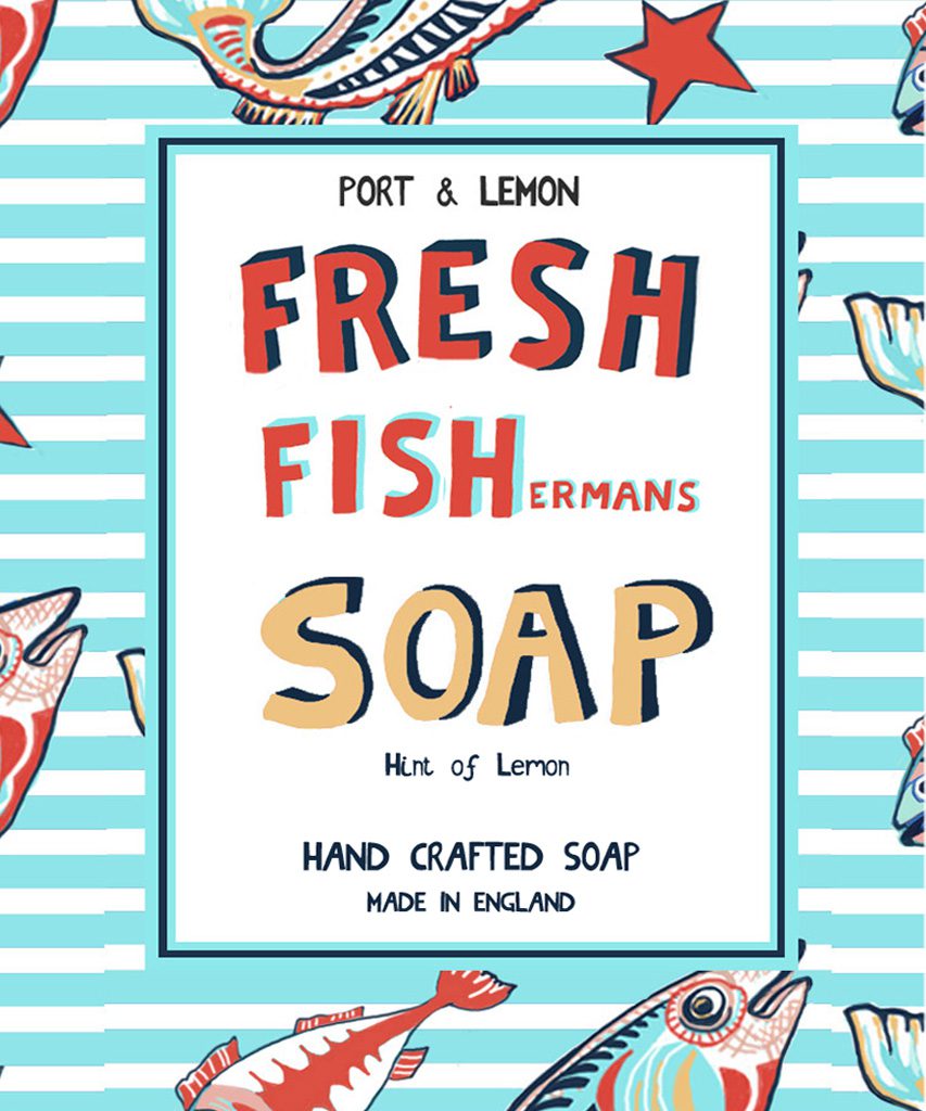'Fresh Fisherman' Hand Crafted Lemon Soap