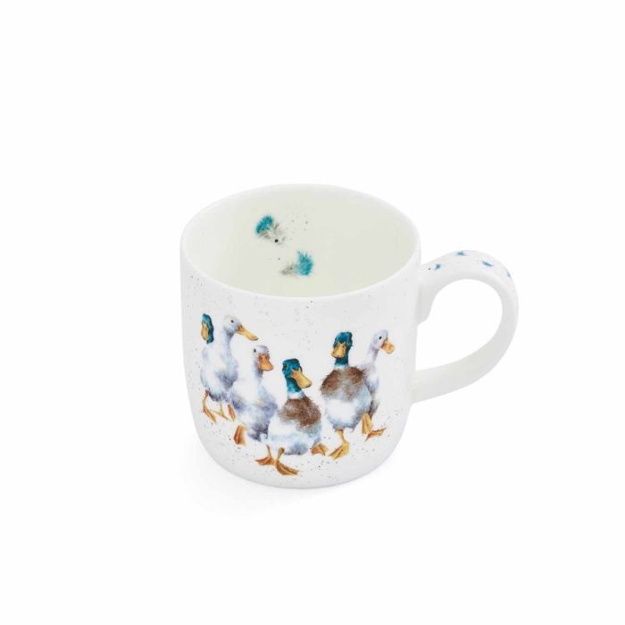 Royal Worcester, Wrendale, ‘Quackers’ Mug