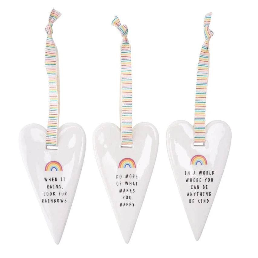 Chasing Rainbows, Ceramic Hanger