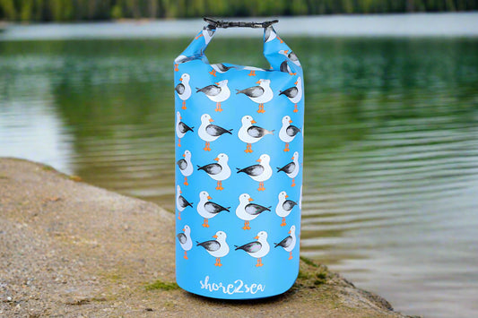Seagull Dry Bag, Adjustable Straps, 15 Ltr