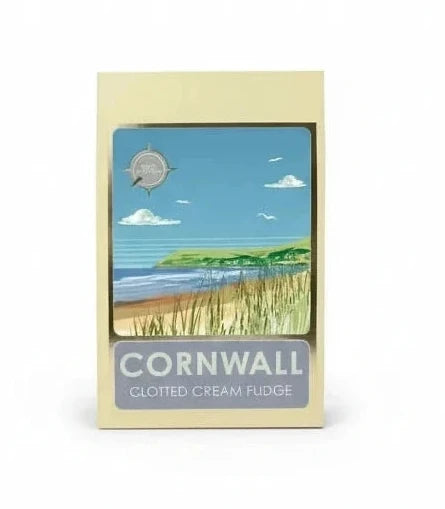 Clotted Cream Fudge Carton - Beachscape 150g