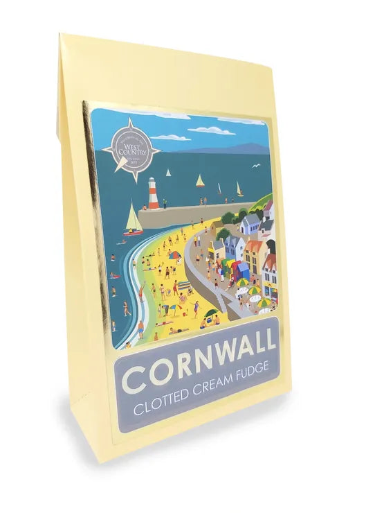 Clotted Cream Fudge Carton - Seafront 150g