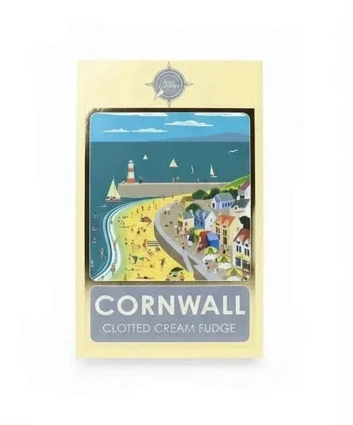 Clotted Cream Fudge Carton - Seafront 150g