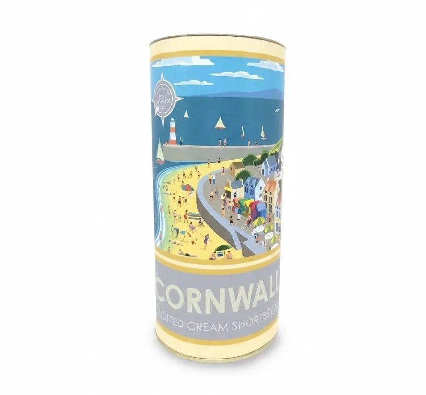Clotted Cream Shortbread Tube - Seafront 200g