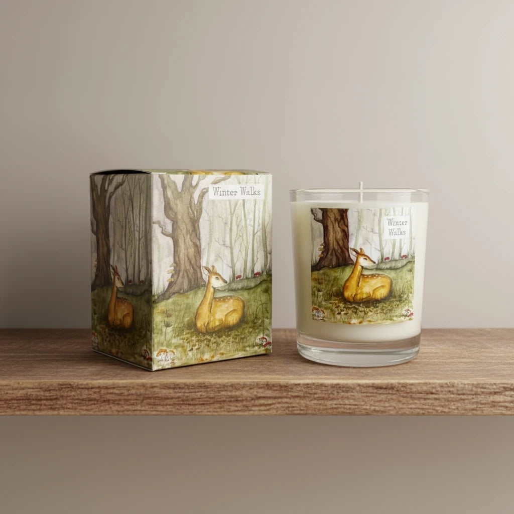 Winter Walks - Winter Scented Votive Candle, 9cl