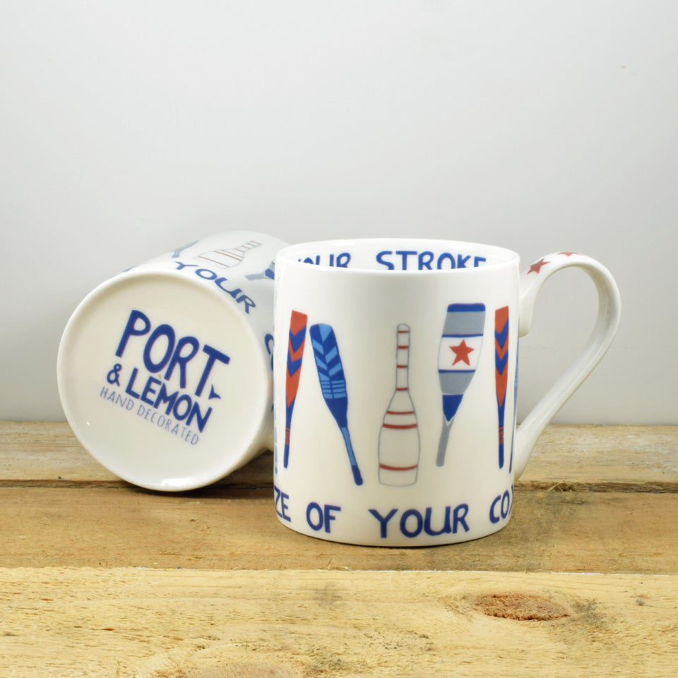 'Size of your Cox' Fine Bone China Mug