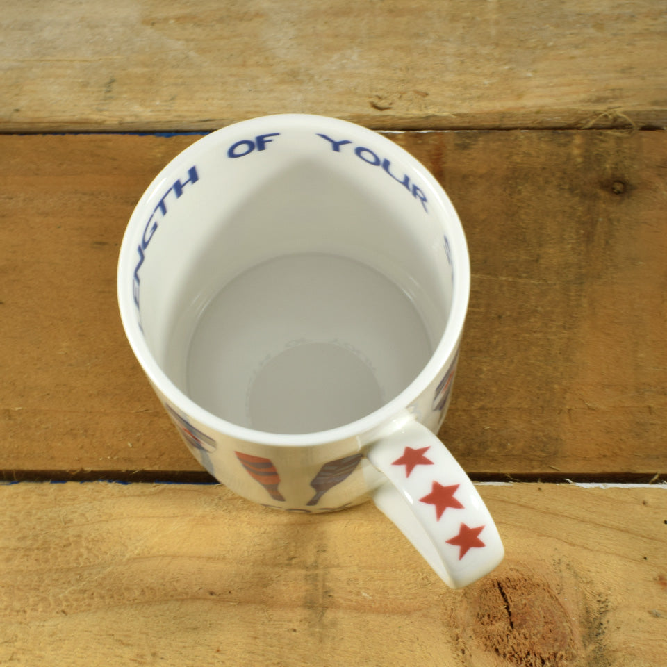 'Size of your Cox' Fine Bone China Mug