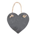 Smile, Dream, Love' Slate Hanging Heart