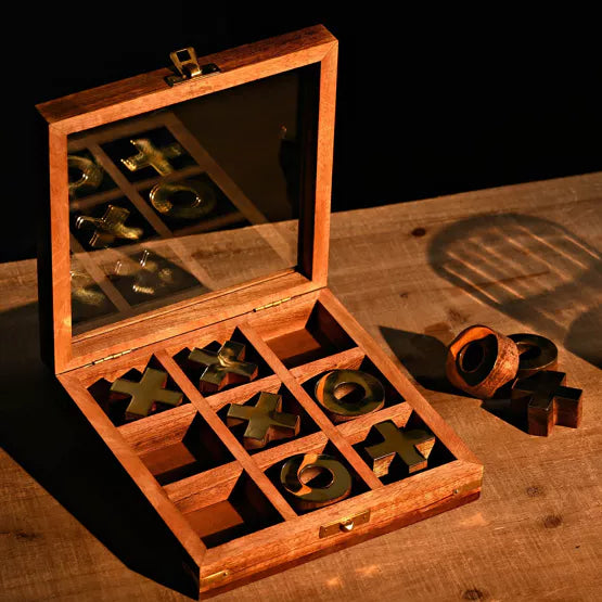 Luxury Gift Boxed Tic Tac Toe Set