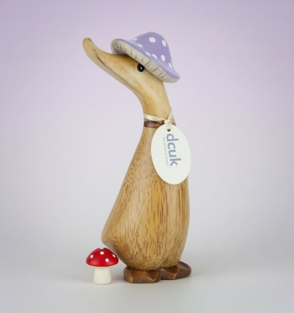 DCUK Woodland Folk Duck, Purple Hat
