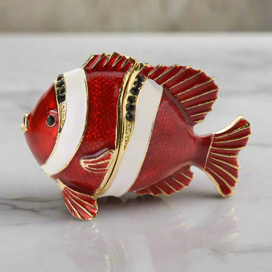 Tropical Fish Treasured Trinket Box